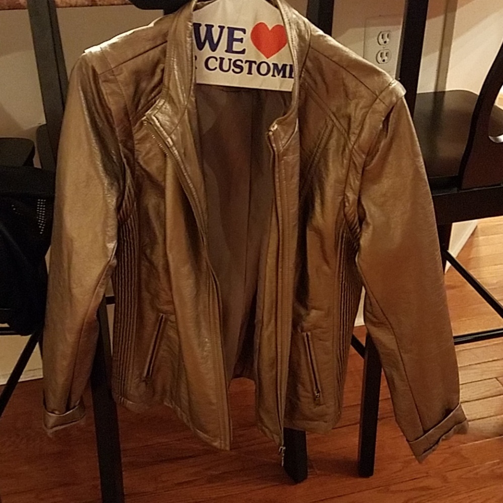 Tribal Faux Leather Jacket and Vest